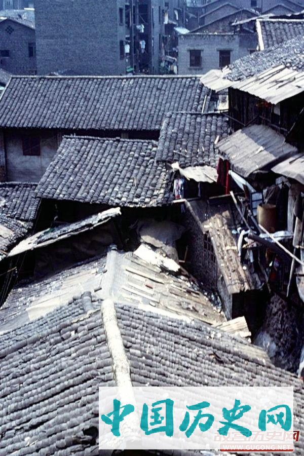 重庆老照片：九十年代的重庆老城区生活