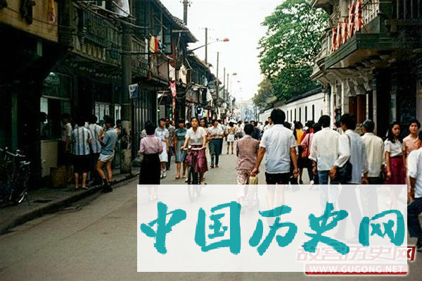 上海老照片：1987年的上海 浓浓的海派味道