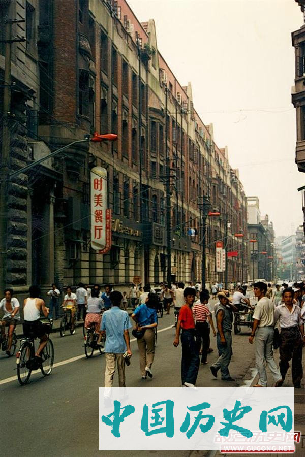 上海老照片：1987年的上海 浓浓的海派味道