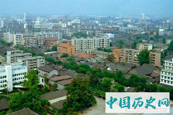 成都老照片：雄起 九十年代的成都街景