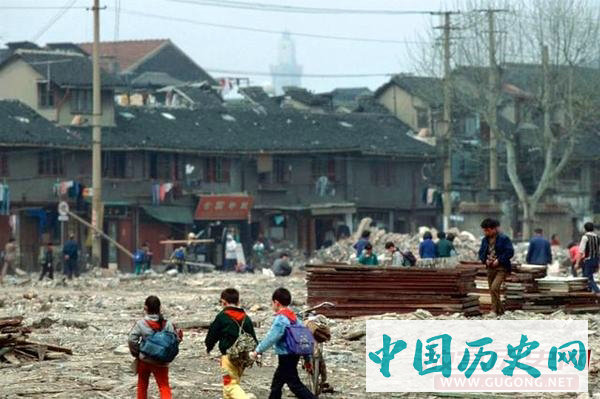 上海老照片：走进上海人家 1993年
