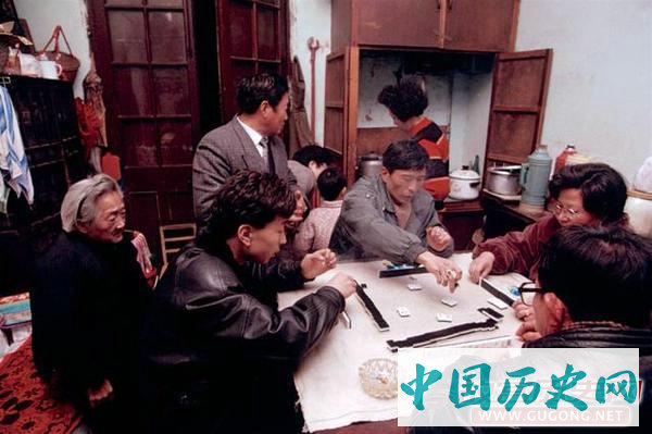 上海老照片：走进上海人家 1993年