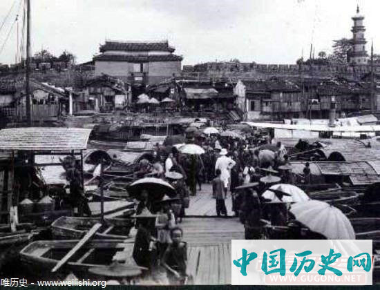 广州老照片：1915年，广州“乙卯水灾”
