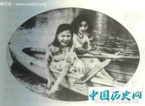 上海老照片：旧上海的女学生
