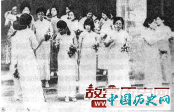 上海老照片：旧上海的女学生