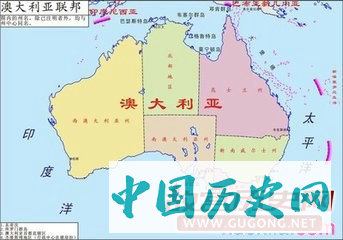 澳大利亚地图