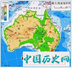 澳大利亚地图
