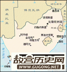 南非历史地图