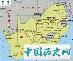 南非历史地图