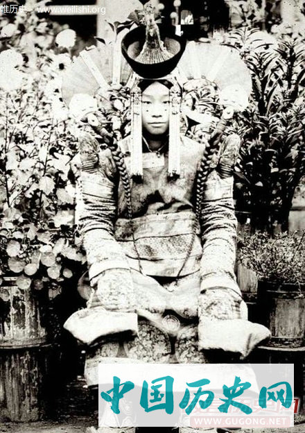清朝老照片：蒙古上层女性个个霸气外露