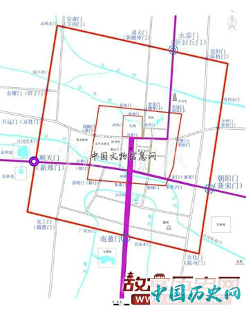 河南开封北宋东京城顺天门（新郑门）遗址