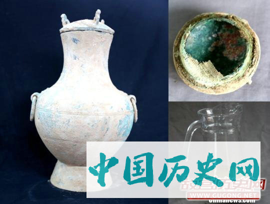 陕西发现秦人墓葬 出土完整铜剑及透明液体