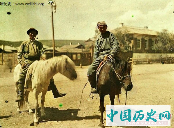蒙古老照片：百年前极其罕见的蒙古