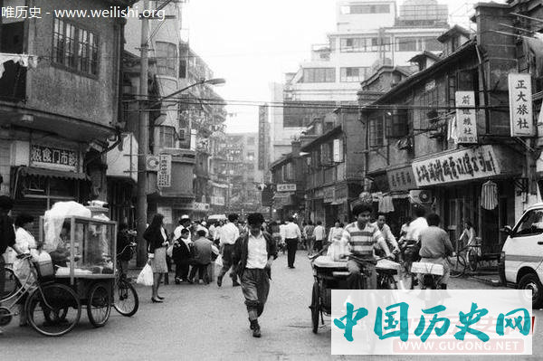 老照片：二十年前 大街上的你我他