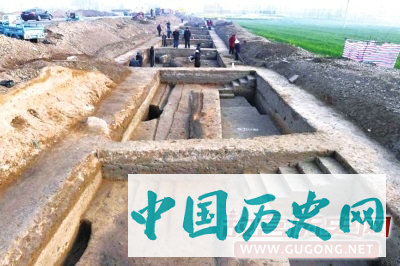 河南确山发现汉代官道