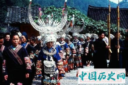 贵州老照片：1990年代贵州的苗乡珍贵老照片