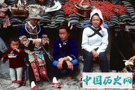 贵州老照片：1990年代贵州的苗乡珍贵老照片