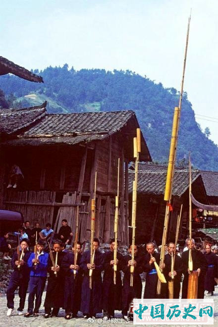 贵州老照片：1990年代贵州的苗乡珍贵老照片
