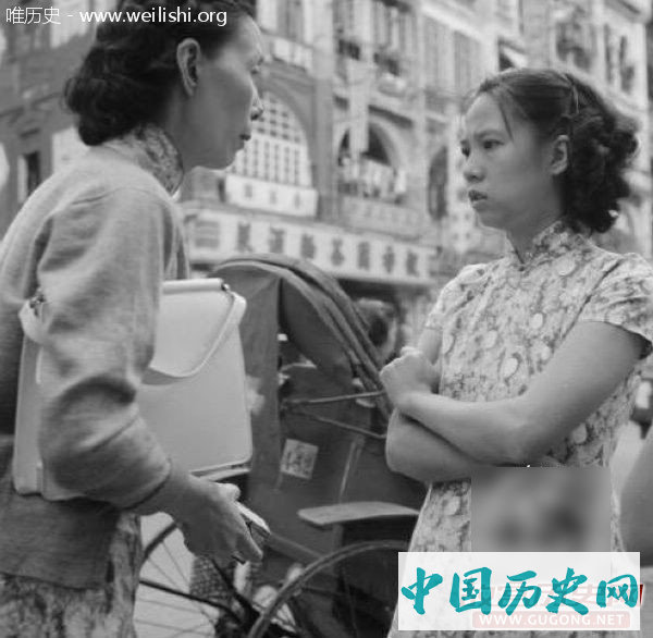 香港老照片：1950年代的香港街头素描