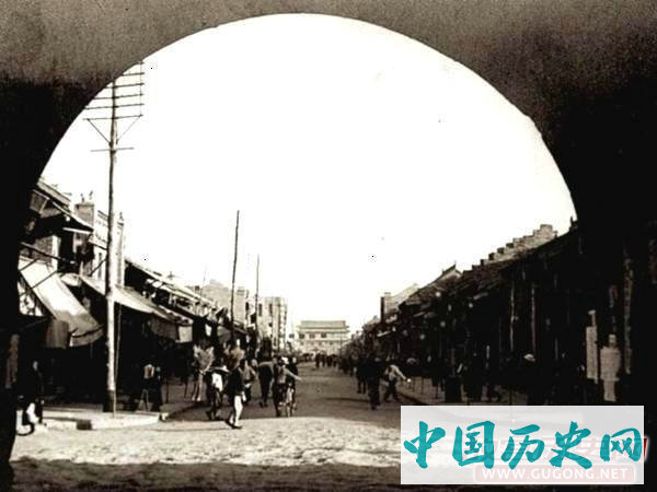 西安老照片：1936年的西安古城