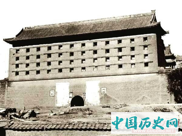 西安老照片：1936年的西安古城