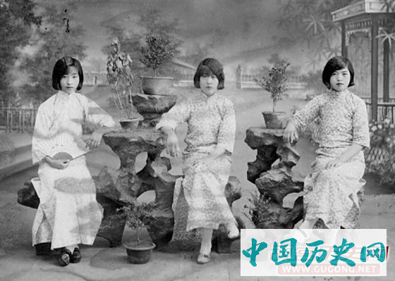 历史记忆：晚清到民国的女性老照片