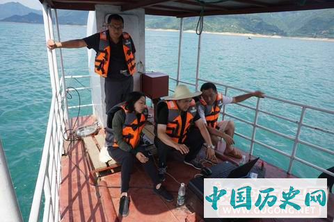 湖南资兴东江湖库区启动侧扫声呐尝试水下考古调查