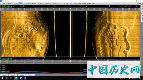 湖南资兴东江湖库区启动侧扫声呐尝试水下考古调查