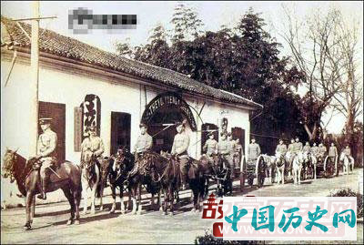 上海老照片：上海租界的外国军队