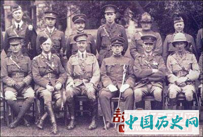上海老照片：上海租界的外国军队