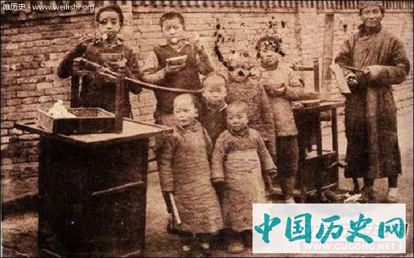 老照片：清朝市井百态