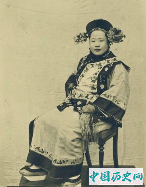 珍贵老照片，清代女性 ！