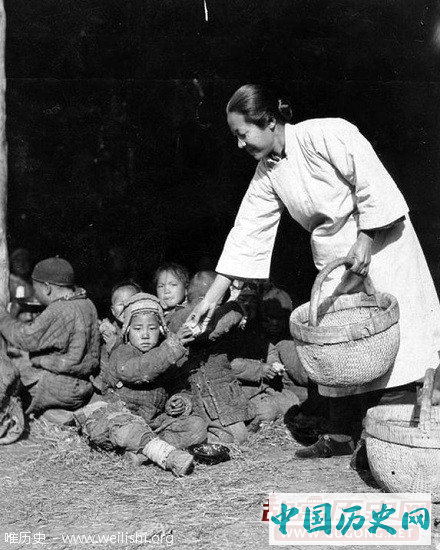老照片：1927年山东大饥荒