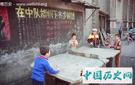 老照片1989年的北京：那时北京天很蓝孩子的笑很甜