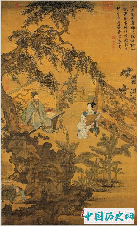 明代唐寅笔下仕女欣赏