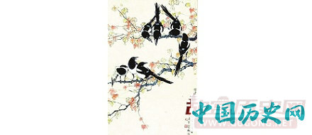 徐悲鸿《七喜图》背后的爱情 自嘲三角恋