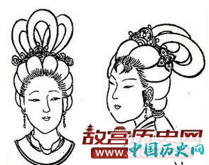 唐朝女子喜欢追求“高大上”的发型