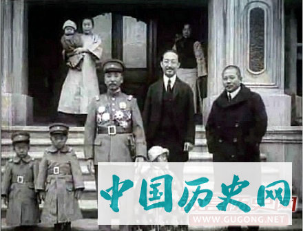 张作霖妻妾与儿女们的罕见照片
