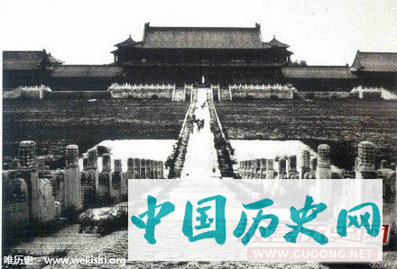 老照片：1901年日本摄影机下的清朝皇宫