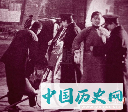 日伪帮凶：伪北平地方维持会女警原始照片