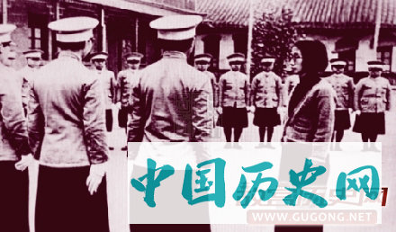 日伪帮凶：伪北平地方维持会女警原始照片