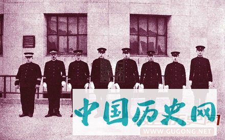 日占时期大连日本警察原始照片