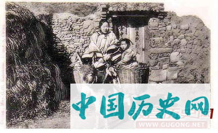 清朝老照片：晚清农村妇女形象