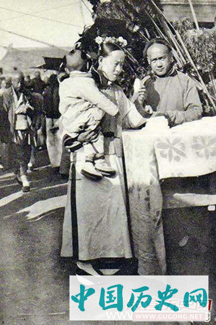 清朝老照片：晚清农村妇女形象