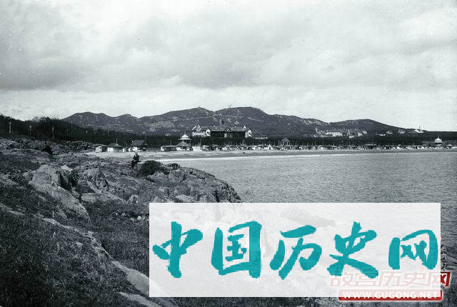 青岛老照片：曾经的德国胶澳总督府