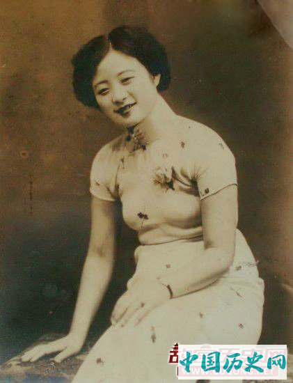 老照片：民国女子以丰腴为美？