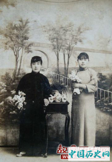 老照片：民国女子以丰腴为美？
