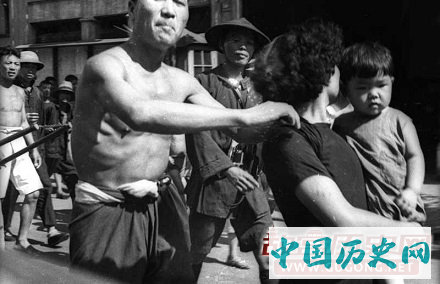 老照片：抗战中贪钱为日军做间谍的国人