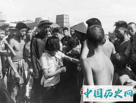 老照片：抗战中贪钱为日军做间谍的国人