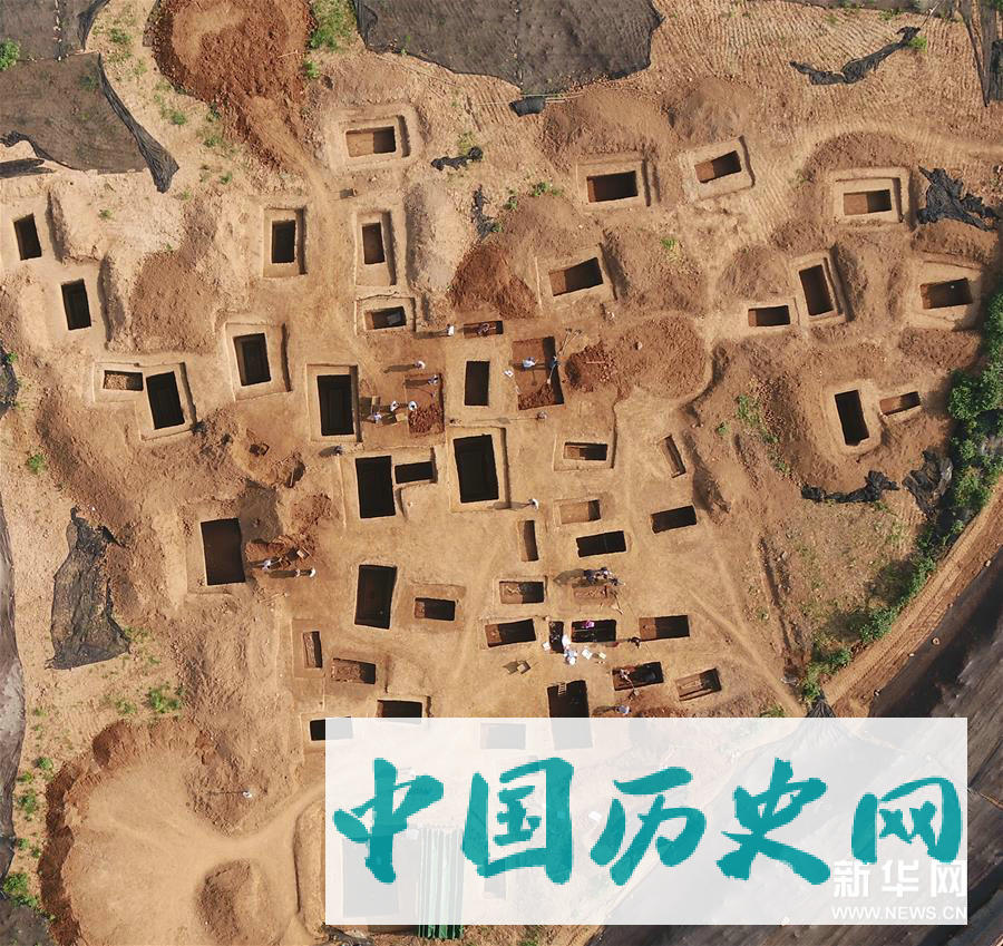 河南三门峡发现西周虢国邦墓 出土随葬品上千件